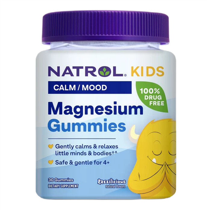 Natrol - Magnesiumgummibitar för barn + 30 st