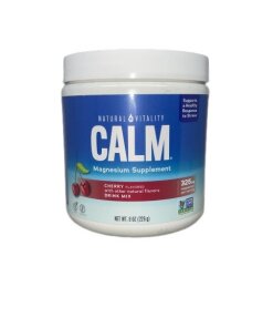 Natural Vitality - Calm magnesiumpulver körsbärssmak + 226 g