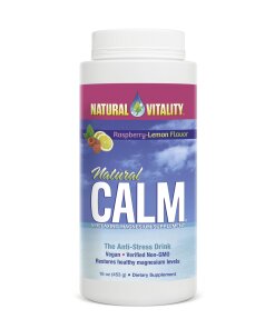 Natural Vitality - Natural Calm Hallon-Citron Smak + 453 g