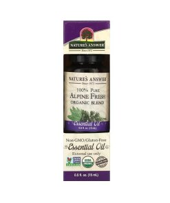 Nature's Answer - 100% Ren Eterisk Olja Med Alpin Fräsch Blandning + 15 ml