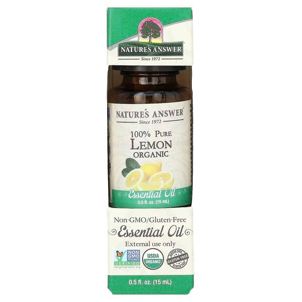 Nature's Answer - 100% ren citron eterisk olja + 15 ml