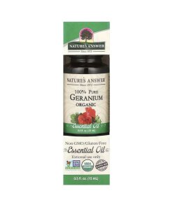 Nature's Answer - 100% ren eterisk olja av geranium + 15 ml
