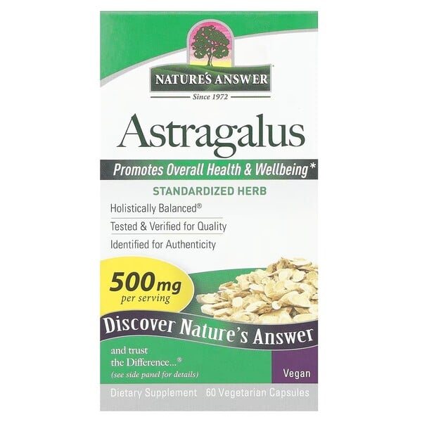 Nature's Answer - Astragalusrot + 500 mg