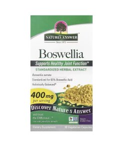 Nature's Answer - Boswellia 400 mg + 90 vegetariska kapslar