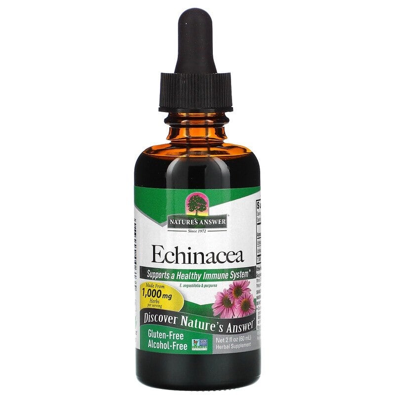 Nature's Answer - Echinacea rotextrakt 1000 mg + 60 ml