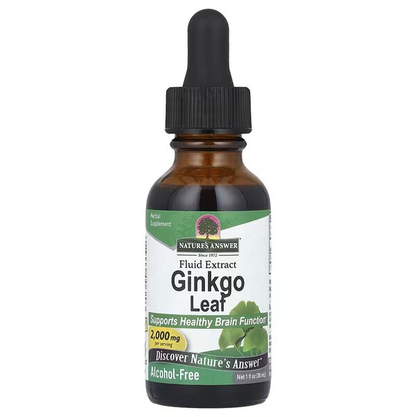 Nature's Answer - Ginkgo biloba extrakt + 2000 mg