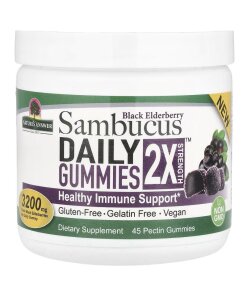 Nature's Answer - Sambucus Dagliga Gummibitar 2x Styrka