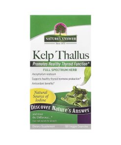Nature's Answer - Sjögrästhallus + 100 växtbaserade kapslar