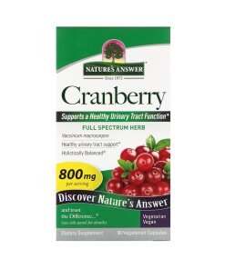 Nature's Answer - Tranbär 800 mg + 90 kapslar