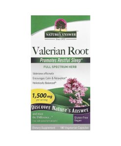 Nature's Answer - Valerianrot + 1500 mg