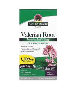 Nature's Answer - vallörtrot 1500 mg + 90 kapslar