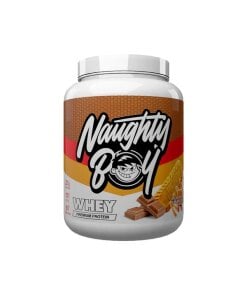 Naughty Boy - Avancerad vassleprotein mjölkchoklad karamellkex + 2010g