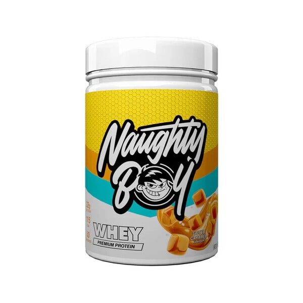 Naughty Boy - Avancerad vassleprotein saltad karamell + 900g
