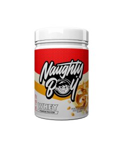 Naughty Boy - Avancerad wheyprotein Vit choklad saltade jordnötter + 900 g