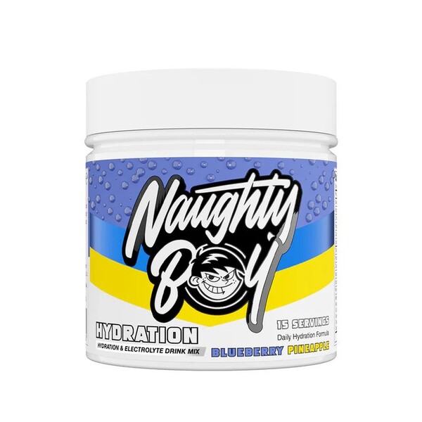 Naughty Boy - Blåbär och Ananas Hydration + 127 g