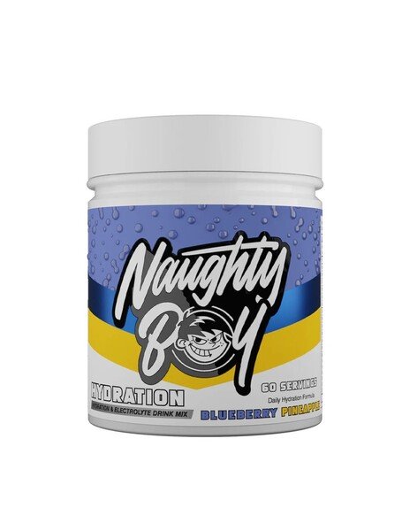 Naughty Boy - Blåbär och Ananas Hydration + 510g