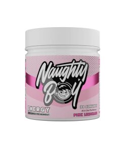 Naughty Boy - Energi Rosa Lemonad + 390 g