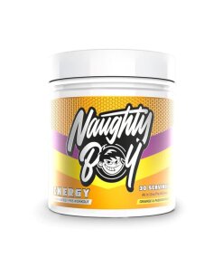 Naughty Boy - Energi apelsin och passionsfrukt + 390 g