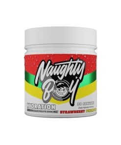 Naughty Boy - Hydration jordgubb- och ananas-smak + 255 g