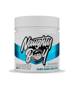 Naughty Boy - Kreatin Blå Hallon Bonboner + 300 g
