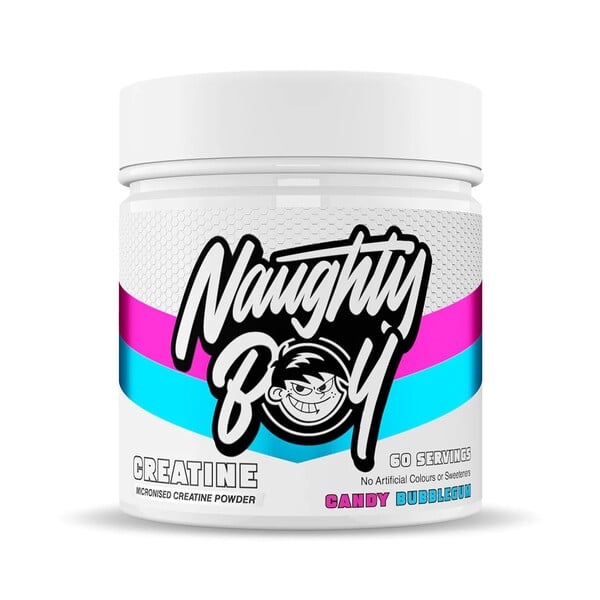 Naughty Boy - Kreatin godis bubblegum-smak + 300 g
