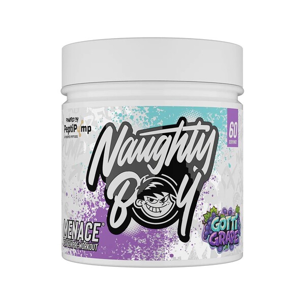 Naughty Boy Menace V2 Pre-Workout – Gotti Grape 420g