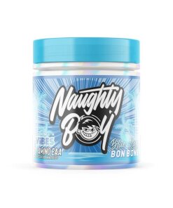 Naughty Boy - Sommarvibbar Amino EAA Blå hallon bonbons + 345 g