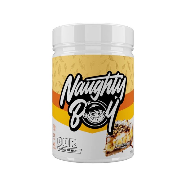 Naughty Boy – Cream of Rice Banoffee Pie