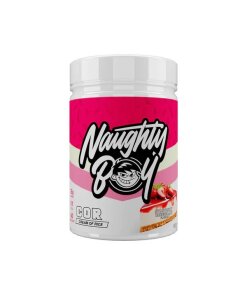 Naughty Boy – Cream of Rice med Smak av Jordgubbscheesecake