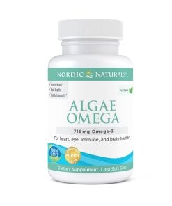 Nordic Naturals - Alg Omega-3 + 60 mjukgelkapslar
