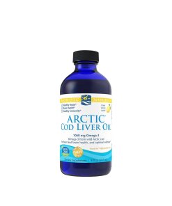 Nordic Naturals - Arktisk torskleverolja citron-smak + 237 ml