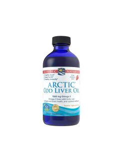 Nordic Naturals - Arktisk torskleverolja jordgubbssmak + 237 ml