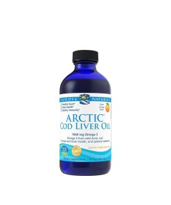 Nordic Naturals - Arktisk torskleverolja med apelsinsmak + 237 ml