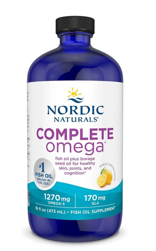 Nordic Naturals - Complete Omega Citron 1270 mg + 473 ml