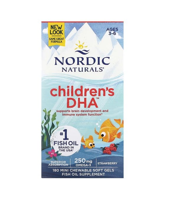 Nordic Naturals - DHA för barn Jordgubbs-smak