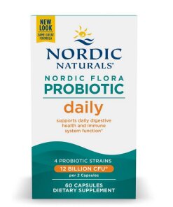 Nordic Naturals - Flora Probiotisk Daglig + 60 kapslar