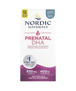 Nordic Naturals - Gravid-DHA 830 mg Omega-3 + 400 IE Vitamin D3