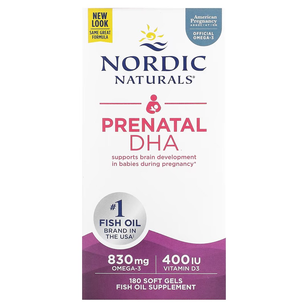 Nordic Naturals - Gravid-DHA 830 mg Omega-3 + 400 IE Vitamin D3