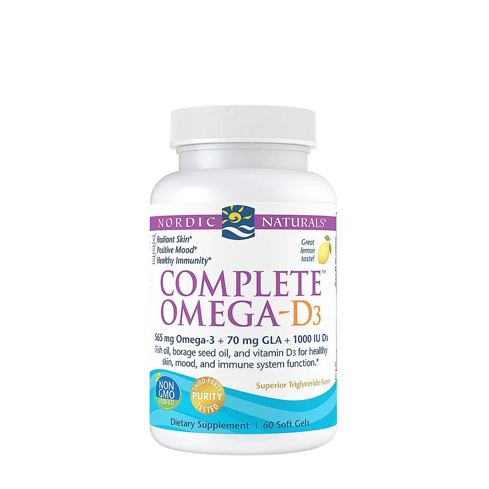 Nordic Naturals - Komplett Omega-D3 Citron