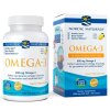 Nordic Naturals - Omega-3 citron-smak 690 mg (fiskgelatin) + 60 mjukgelkapslar