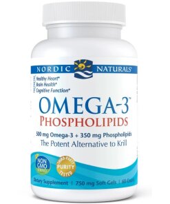 Nordic Naturals - Omega-3-fosfolipider 500 mg + 60 gelkapslar
