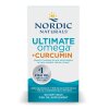 Nordic Naturals - Omega kurkumin 1 200 mg + 60 mjuka gelkapslar