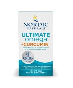 Nordic Naturals - Omega kurkumin 1 200 mg + 60 mjuka gelkapslar