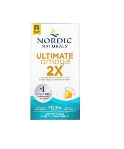 Nordic Naturals - Ultimate Omega 2X Citron 2150 mg + 120 mjukgelkapslar