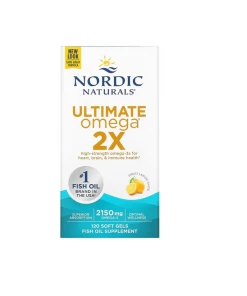 Nordic Naturals - Ultimate Omega 2X Citron 2150 mg + 120 mjukgelkapslar