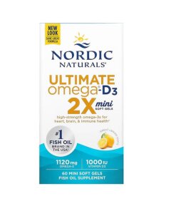 Nordic Naturals - Ultimate Omega 2X Mini med vitamin D3