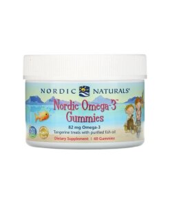 Nordic Omega-3 Gummies – Tangerinsmak 82 mg – 60 gummies
