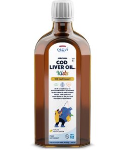 Norsk Torskleverolja för Barn – 500 mg Omega-3