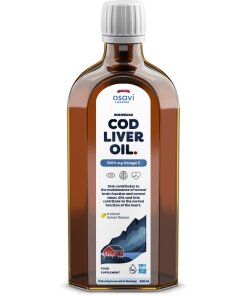 Norwegian Cod Liver Oil - Omega-3 1000 mg (Citron) + 250 ml