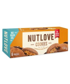 Nutlove - Kakor med choklad och jordnötssmör + 6 st